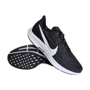 Nike Air Zoom Pegasus 36 hardloopschoenen dames zwart/wit