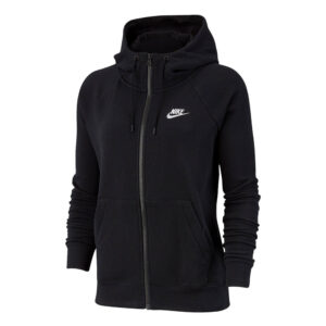 Nike Essential Fleece vest dames zwart