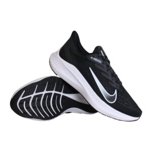 Nike Zoom Winflo 7 hardloopschoenen heren zwart/wit