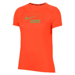 Nike Icon Clash Run shirt dames oranje