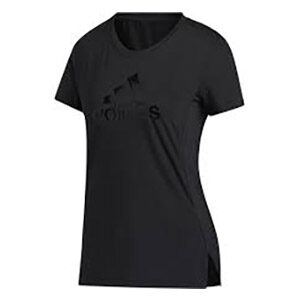 adidas Glam On Badge of Sport shirt dames zwart