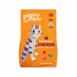 Edgard & Cooper Adult Cat - Vrije Uitloop Kip - Kibbles - 2 kg