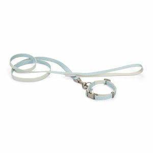 Beeztees Puppy Halsband & Lijn - Blauw (20-30 cm)