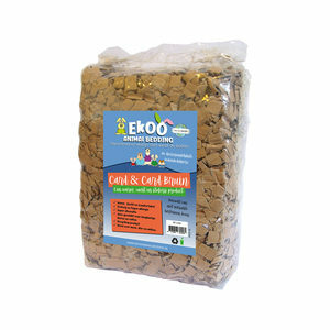 Ekoo Animal Bedding Card & Card Bruin - 30 L