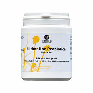 Groene Os Ultimaflor Probiotica - Hond & Kat - 100 g