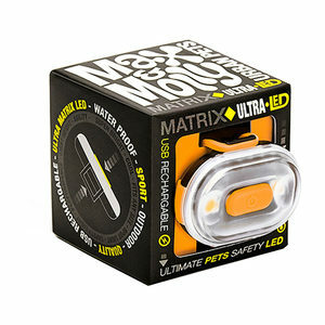 Max & Molly Matrix Ultra LED Veiligheidslamp - Oranje
