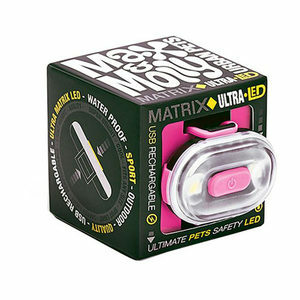 Max & Molly Matrix Ultra LED Veiligheidslamp - Roze