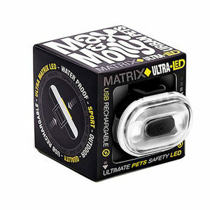 Max & Molly Matrix Ultra LED Veiligheidslamp - Zwart
