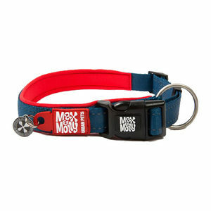 Max & Molly Smart ID Halsband - Rood - L