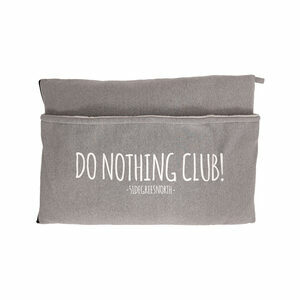 51 Degrees North Sweater Pillowbag - Do Nothing Club! - M - 100 x 70 cm