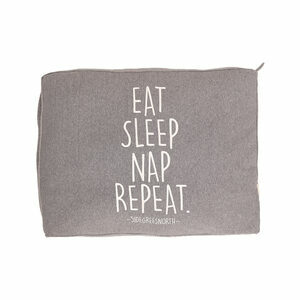 51 Degrees North Sweater Boxpillow - Eat Sleep Nap Repeat - S