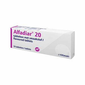 Alfadiar 20 - 10 tabletten