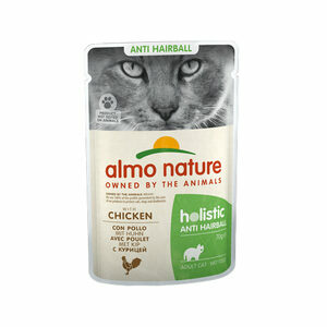 Almo Nature Cat Anti-Hairball Kattenvoer - 30 x 70 g - Kip