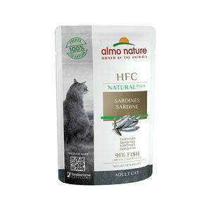 Almo Nature Cat Plus Kattenvoer - Sardine - 24 x 55 gram