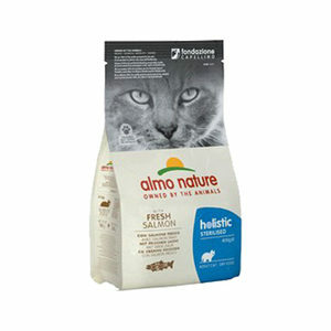 Almo Nature Sterilised Kattenvoer - Zalm en Rijst - 2 kg