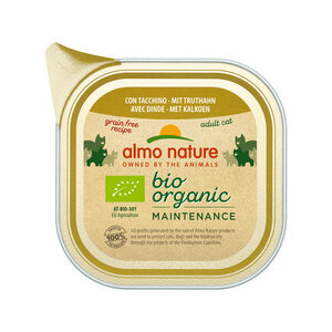 Almo Nature Bio Organic Maintenance - Kalkoen - 19 x 85g