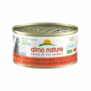 Almo Nature HFC Complete - Made in Italy - Zalm, Tonijn, Wortel - 24 x 70g