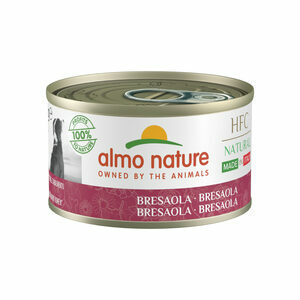 Almo Nature HFC 95 Natural Made in Italy Hondenvoer - Bresaola - 24 x 95 g
