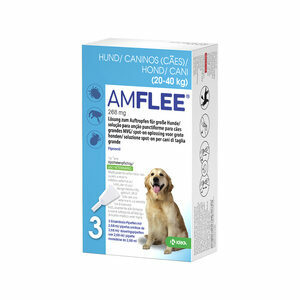 Amflee Spot-on Hond - 268 mg - 3 pipetten