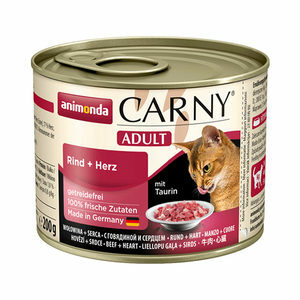 Animonda Carny Adult - Rund met Hart - 6 x 200 g