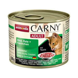 Animonda Carny Adult - Rund met Kalkoen en Konijn - 6 x 200 g