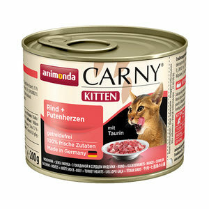Animonda Carny Kitten - Rund met Kalkoen - 6 x 200 g