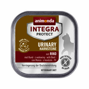 Animonda Integra Cat Urinary Oxalate - Beef - 16 x 100 g