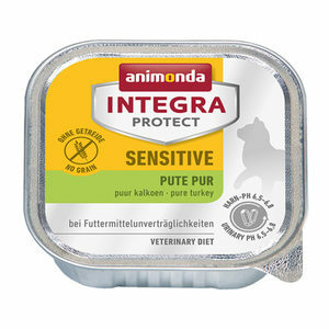 Animonda Integra Protect Cat Sensitive Puur Kalkoen - 16 x 100 g