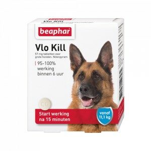 Beaphar Vlo Kill+ - Hond vanaf 11kg - 6 tabletten