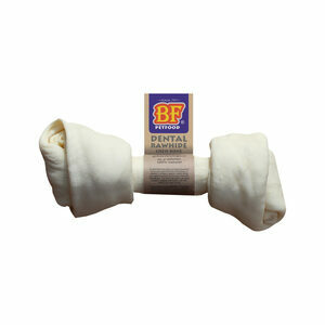 BF®Petfood Kauwkluif Rawhide Dental - Knoop - Medium