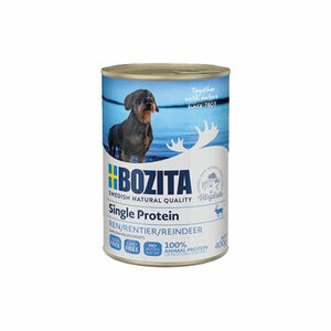 Bozita Single Protein Paté Hond - Rendier - 6 x 400 gr
