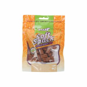 Braaaf - Soft Snacks - Zalmstick- 2,5 x 0,5 cm - pompoen en selderij