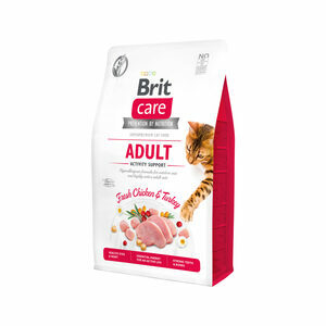 Brit Care Cat - Grain-Free Adult Activity Support - 2 kg