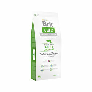 Brit Care Grain Free - Zalm en Aardappel - Adult Large Breed - 3 kg