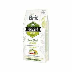 Brit Fresh Duck with Millet Active Run & Work - 2,5 kg