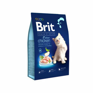 Brit Premium by nature Kitten - Kip - 8 kg