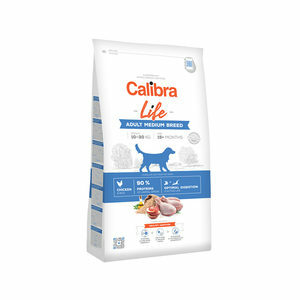 Calibra Dog Life Adult Medium Breed - Kip - 12 kg