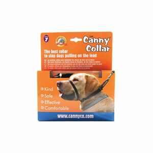 Canny collar - Zwart - Nummer 7 - 53 - 58 cm