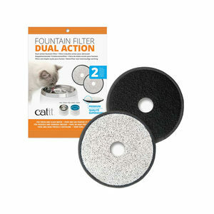 Catit Stainless Steel Drinkfontein - 2 extra filters