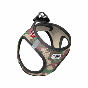 Curli Vest Harness Clasp Air-Mesh - Camouflage - S