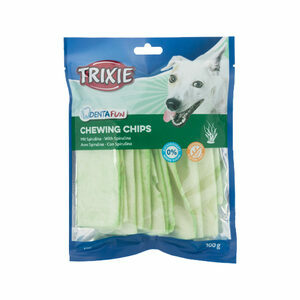 Trixie - Denta Fun Spirulina Chewing Chips - 100 g