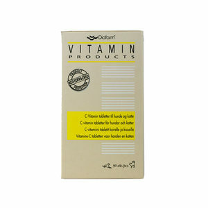 Diafarm Vitamine C hond kat - 90 tabletten