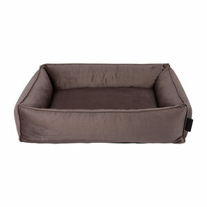 District 70 Shimmer Box Bed - Taupe - L - 100 x 70 cm