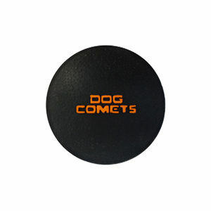 Dog Comets Ball Stardust - Zwart / Oranje