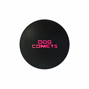 Dog Comets Ball Stardust - Zwart / Roze