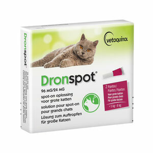 Dronspot Cat - voor grote katten - 2 pipetten