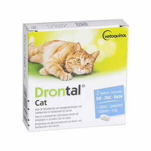 Drontal Large Cat - 2 tabletten