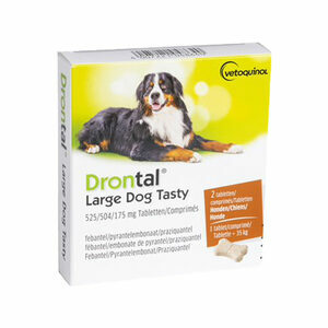 Drontal Large Dog Tasty 8 tabletten