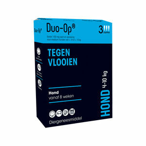 Duo-Op Hond 4 tot 10 kg - 100 mg - 3 pipetten