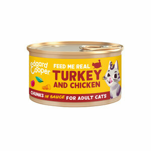 Edgard & Cooper - Free-Run Turkey and Chicken Chunks in Sauce - 18 x 85 g